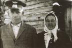 Пятков Петр Павлович с женой Манефой Епиксимовной. 1950-е гг. 