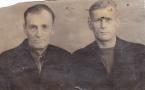 Харалгин Т.З. с отцом Захаром Сергеевичем, 1940-1950-е гг.