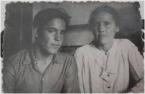 Деменьшина (Проводникова) Анна Александровна с сыном Александром. 1959 г.