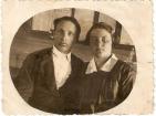 Овсянкин Николай Нестерович с женой Анастасией Степановной. 7 апреля 1934 г.